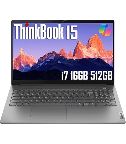 Amazon.com: Lenovo ThinkBook 15 Gen 4 Business Laptop (15.6